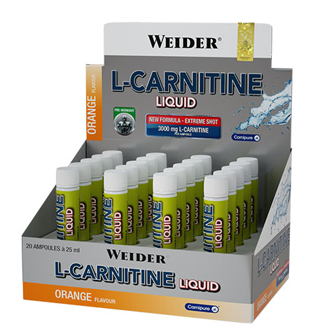 Weider L-Carnitine Liquid 3000 Mg 20 Ampul